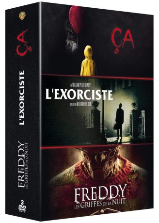 It / The Exorcist / A Nightmare On Elm Street (To / Egzorcysta / Koszmar z ulicy Wiązów) [DVD]