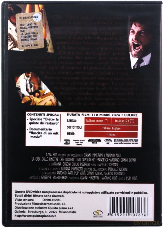 La Casa Dalle Finestre Che Ridono (Dom śmiejących się okien) [DVD]