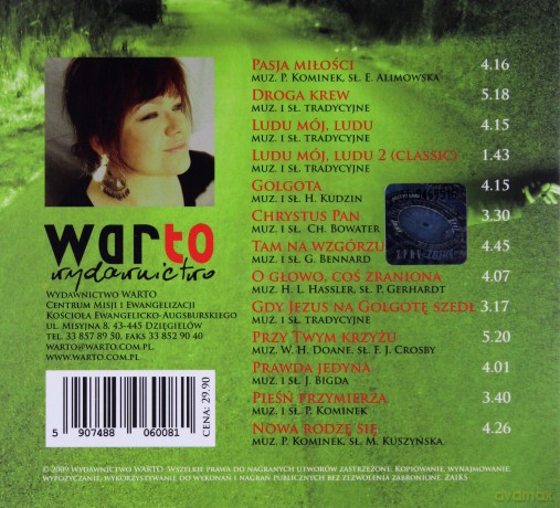 Beata Bednarz: Pasja Miłości (digipack) [CD]