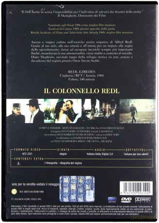 Oberst Redl (Pułkownik Redl) [DVD]