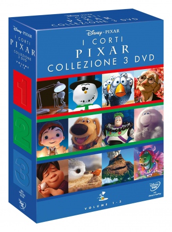 Pixar Short Films Collection 1-3 [3DVD]