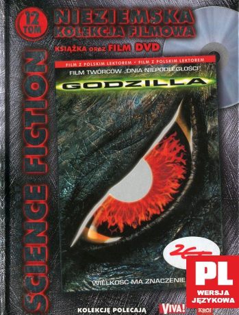 Godzilla (The Best of Science Fiction II) [DVD]+[Książka]
