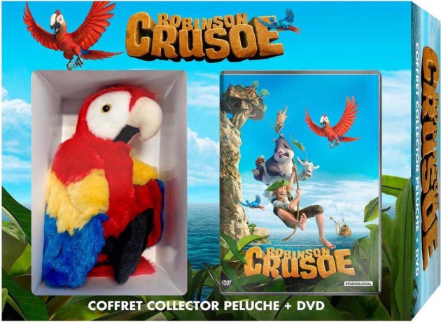 Robinson Crusoe + Peluch [DVD]