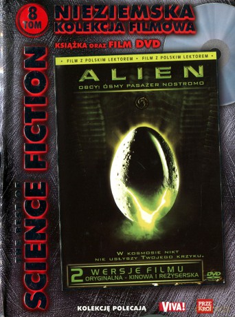 Obcy. 8 pasażer Nostromo (The Best of Science Fiction II) [DVD]+[Książka]
