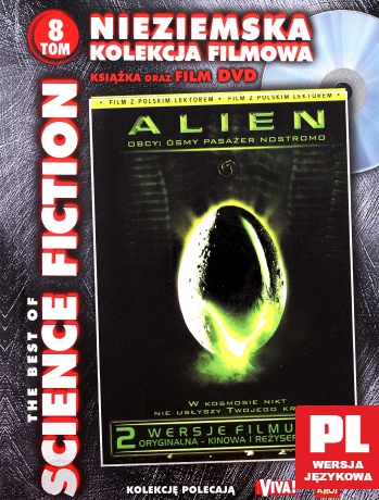 Obcy. 8 pasażer Nostromo (The Best of Science Fiction II) [DVD]+[Książka]