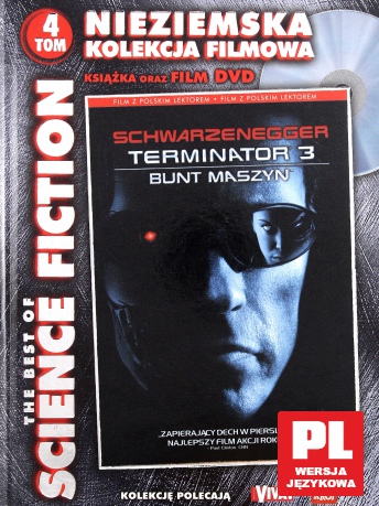 Terminator 3. Bunt maszyn (The Best of Science Fiction II) [DVD]+[Książka] 