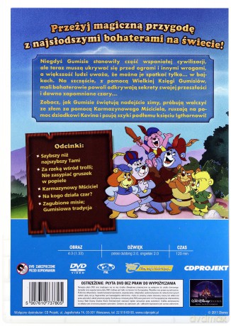 Gumisie sezon 1 część 3 (Disney) [DVD]