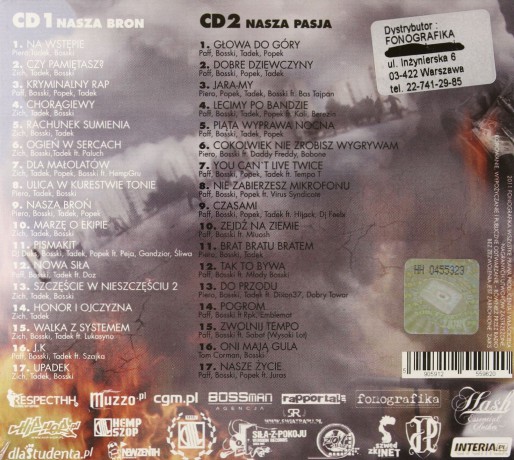 Firma: Nasza broń to nasza pasja (digipack) [2CD]