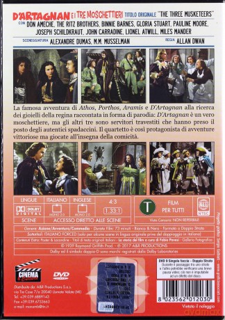 The Three Musketeers (Trzej muszkieterowie) [DVD]