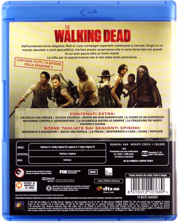 The Walking Dead - Season 3 [4xBlu-Ray]