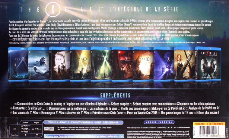 The X Files (Z archiwum X) [57xBlu-Ray]