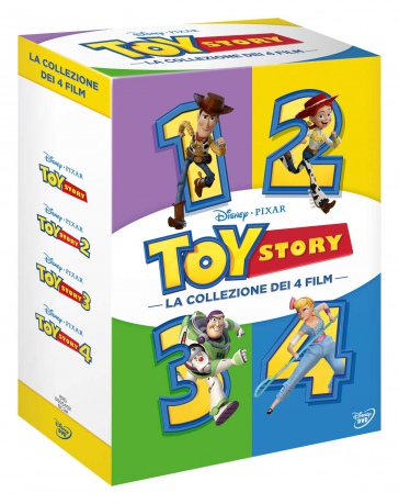 Toy Story 1-4 [BOX] [4DVD]