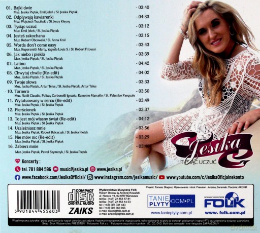 Jesika: Tysiąc uczuć [CD]
