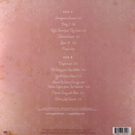 Ariana Grande: Yours Truly [Winyl]