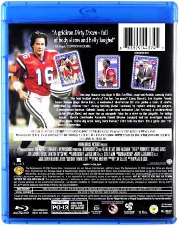 The Replacements (Sezon rezerwowych) [Blu-Ray]