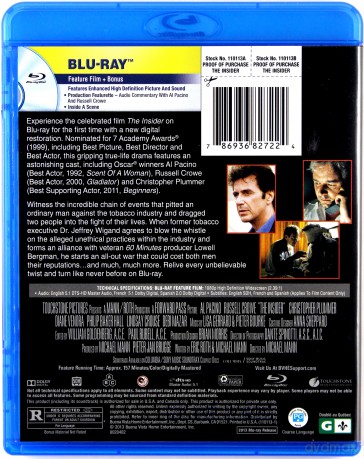 The Insider (Informator) [Blu-Ray]