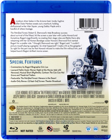 Petrified Forest (Skamieniały las) [Blu-Ray]