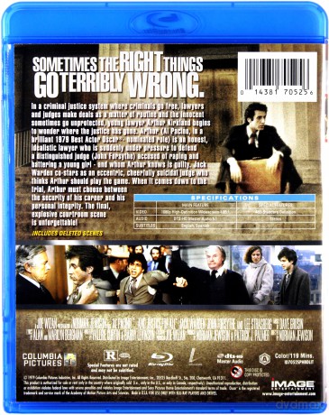 And Justice for All (...I sprawiedliwość dla wszystkich) [Blu-Ray]