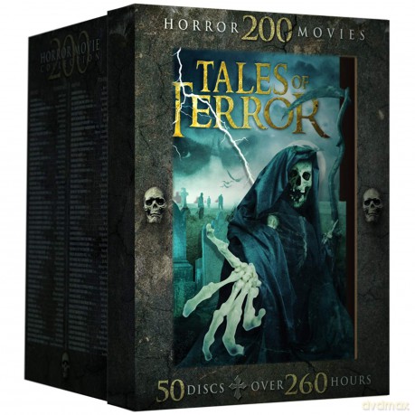 Tales of Terror - 200 Classic Horror Movies [BOX] [50DVD]