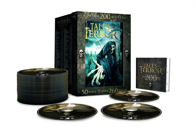 Tales of Terror - 200 Classic Horror Movies [BOX] [50DVD]