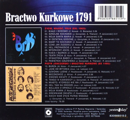 Bractwo Kurkowe: Bractwo Kurkowe 1791 vol.2 (digipack) [CD]
