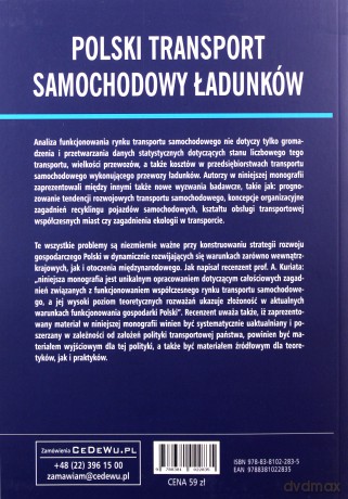 Polski transport samochodowy ładunków. - Zdzisław Kordel [KSIĄŻKA]