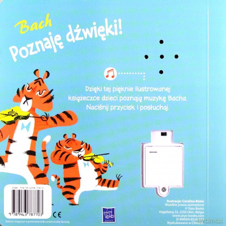 Poznaję dźwięki! - Bach [KSIĄŻKA]