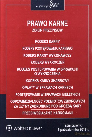 Prawo karne. Zbiór przepisów [KSIĄŻKA]