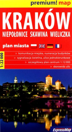 Premium map! Kraków, Niepołomice, Skawina