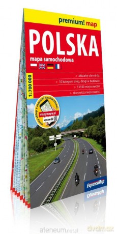 Premium! map Polska 1:700 000 mapa