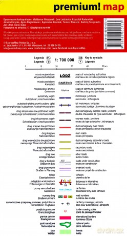 Premium! map Polska 1:700 000 mapa