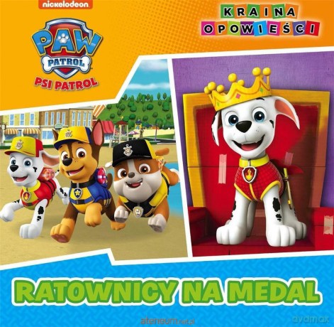 Psi Patrol. Kraina opowieści. Ratownicy na medal [KSIĄŻKA]