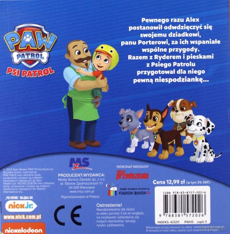 Psi Patrol. Pewnego razu.. Najlepszy dziadek [KSIĄŻKA]