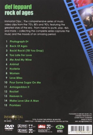 Def Leppard: Rock Of Ages [DVD]