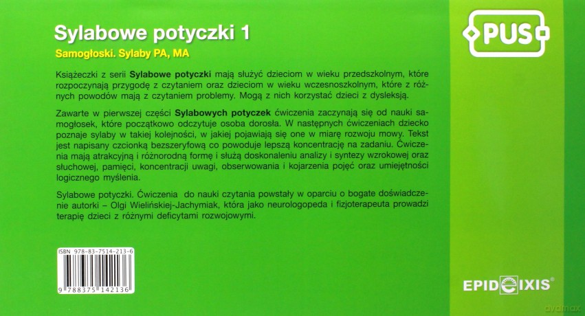 PUS Sylabowe potyczki 1 [KSIĄŻKA]