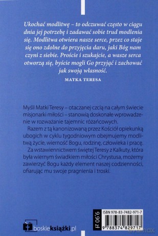 Różaniec ze świętą Matką Teresą [KSIĄŻKA]