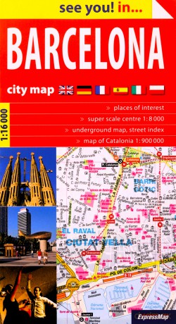See you! in... Barcelona - plan miasta 1:16 000