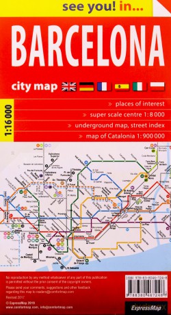 See you! in... Barcelona - plan miasta 1:16 000