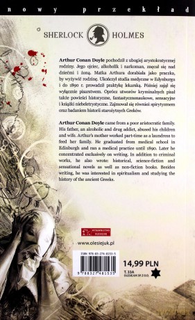 Sherlock Holmes. Studium w szkarłacie - Arthur Conan Doyle [KSIĄŻKA]
