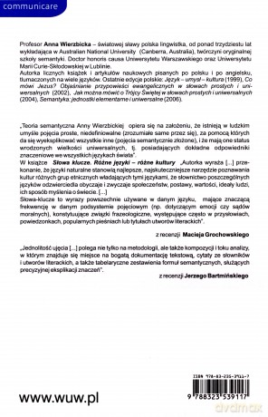 Słowa klucze - Anna Wierzbicka [KSIĄŻKA]