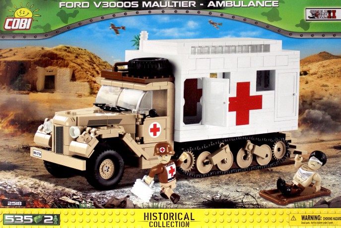 Small Army Ford V3000S Maultier Ambulance [KLOCKI]