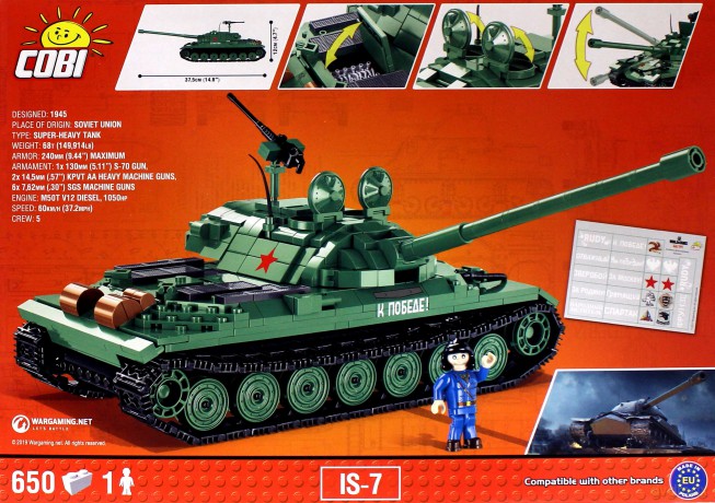 Small Army Wot IS-7 [KLOCKI]