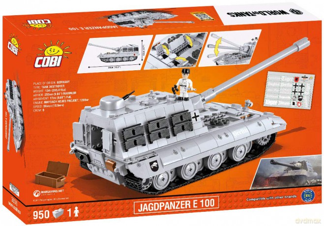 Small Army Wot Jagdpanzer E100 [KLOCKI]