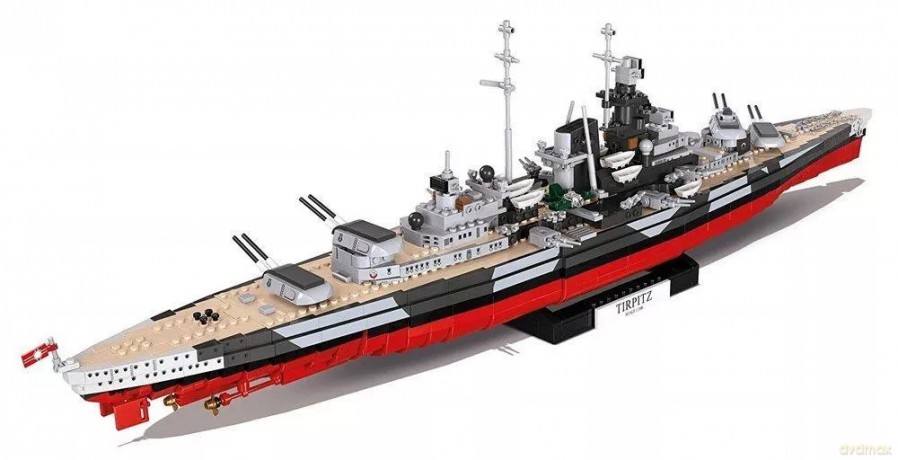 Small Army WOWS Battleship Tirpitz [KLOCKI]