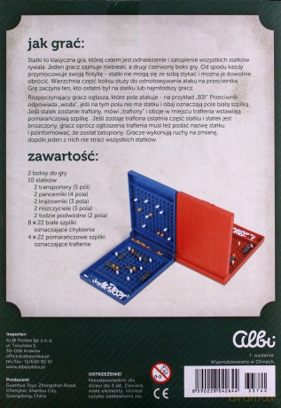 Statki gra podróżna [GRA]