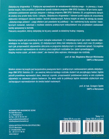 Statystyczny drogowskaz (Tom 1) [KSIĄŻKA]