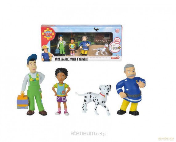 Strażak Sam Zestaw 4 figurek [FIGURKA]