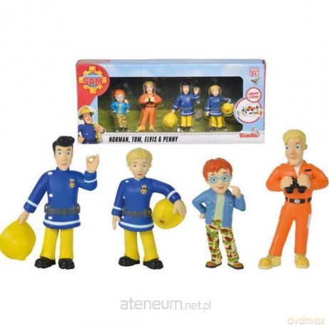 Strażak Sam Zestaw 4 figurek [FIGURKA]