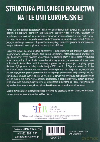 Struktura polskiego rolnictwa na tle UE [KSIĄŻKA]