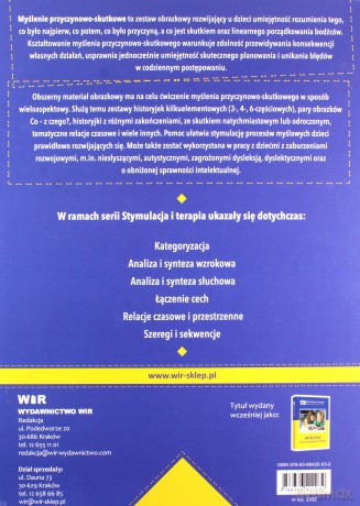 Stymulacja i terapia. Myślenie przyczynowo-skutkowe - Agnieszka Fabisiak-Majcher, Marta Korendo, Elżbieta Ławczys [KSIĄŻKA]